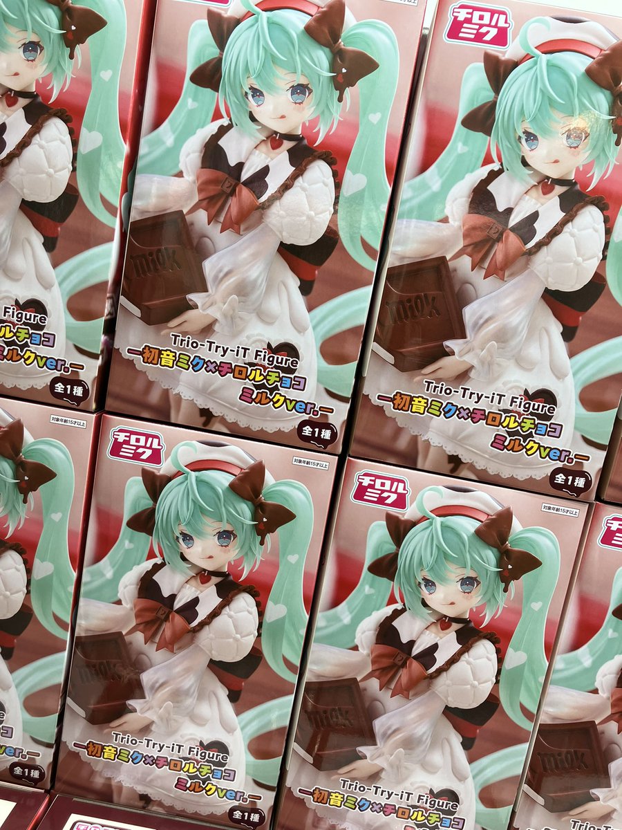 ✨新景品入荷✨】 ・Trio-Try-iT Figure −初音ミク×チロルチョコ