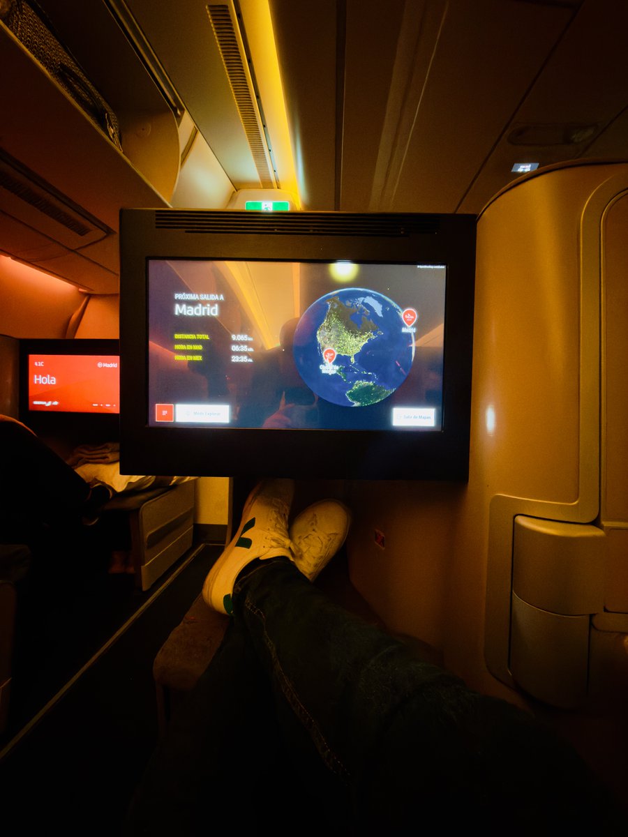 Pues después de este viaje express a #Monterrey y #CDMX volvemos a casa… vamos para #Madrid #españa #mexico #iberia