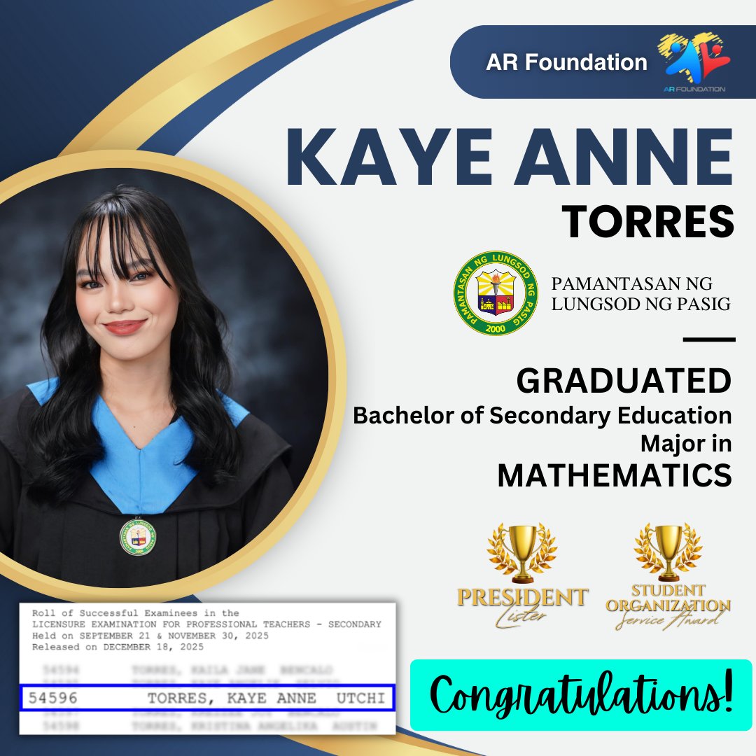 AR Foundation Inc. tweet media