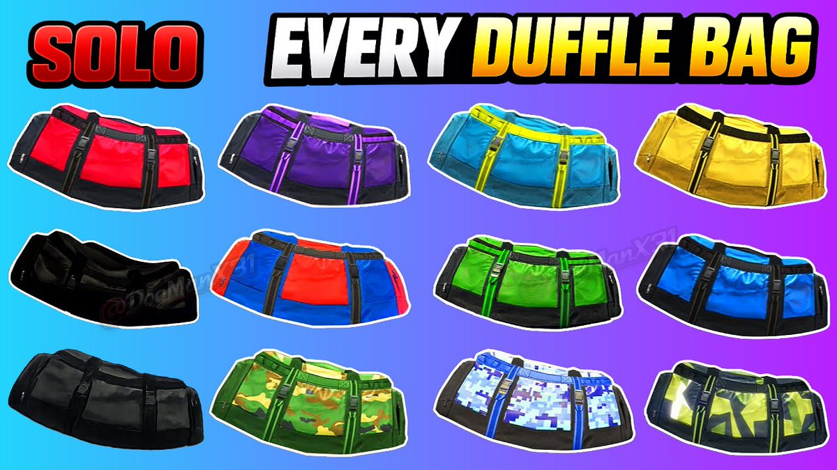 How to Get EVERY Duffle Bag SOLO in GTA Online (All Colors &amp; Method) youtu.be/itLH2QtDp-U?si… via <a href="/YouTube/">YouTube</a>

S/O <a href="/tko6077/">tko607</a> for the info. 🫡