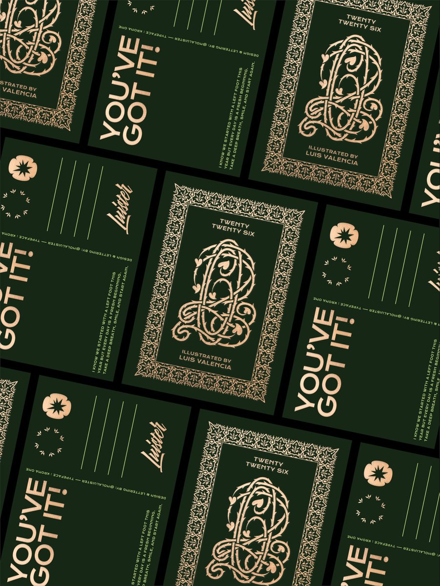 Luisterdesign's tweet photo. I design &amp; animate some postcards to celebrate this 2026, stay hungry &amp; stay foolish. https://t.co/JCNcEzjQ33