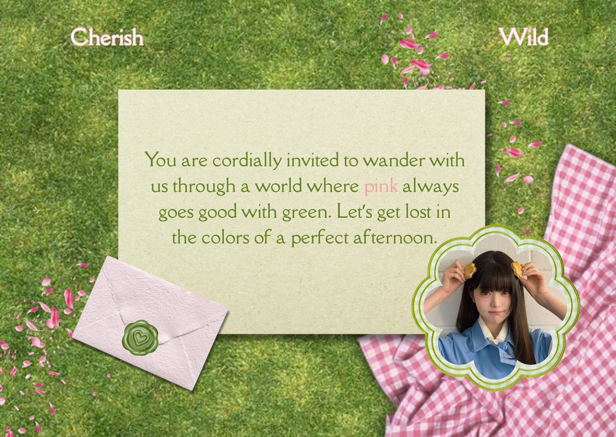 A soft blush meets a hint of green, an invitation wrapped in sweetness at this little garden party. Come wander with <a href="/CherishWildie/">CW 🩷🍏</a> and let's paint the day in pink and let it grow in green 💕🌱