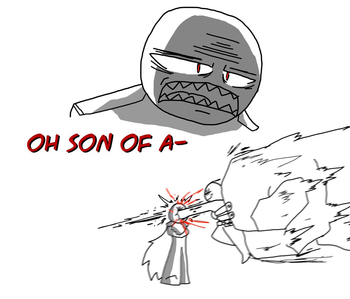 gossboi's tweet photo. when the villain can only be hurt by one man 5/5
#comics https://t.co/muO2XyqlDY