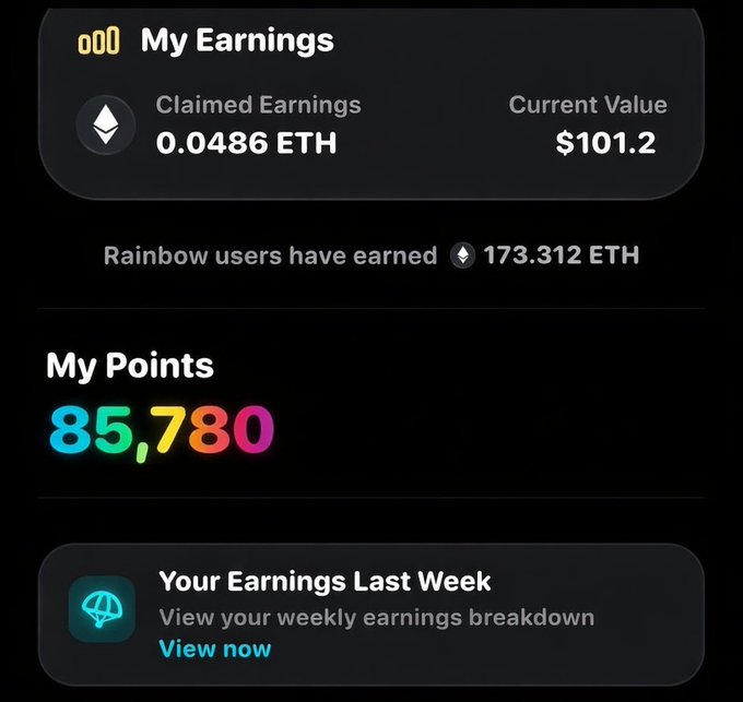 ManaM1nted's tweet photo. Just took a look at the $RNBW Rainbow airdrop portal. 🎯

🔗 https://t.co/Aaj4AiYjvR

No rush mechanics. 👀
No fake urgency.
Don’t fade potential $RNBW drops. https://t.co/szMgkGkBAJ