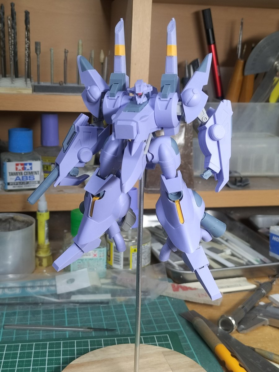 宣伝ありがとうございますm(_ _)mフリーフォーリン（2-05-06）です！
今回は浮かして展示してみようか思案中
#WF
#WF2026冬 
#メガゾーン23