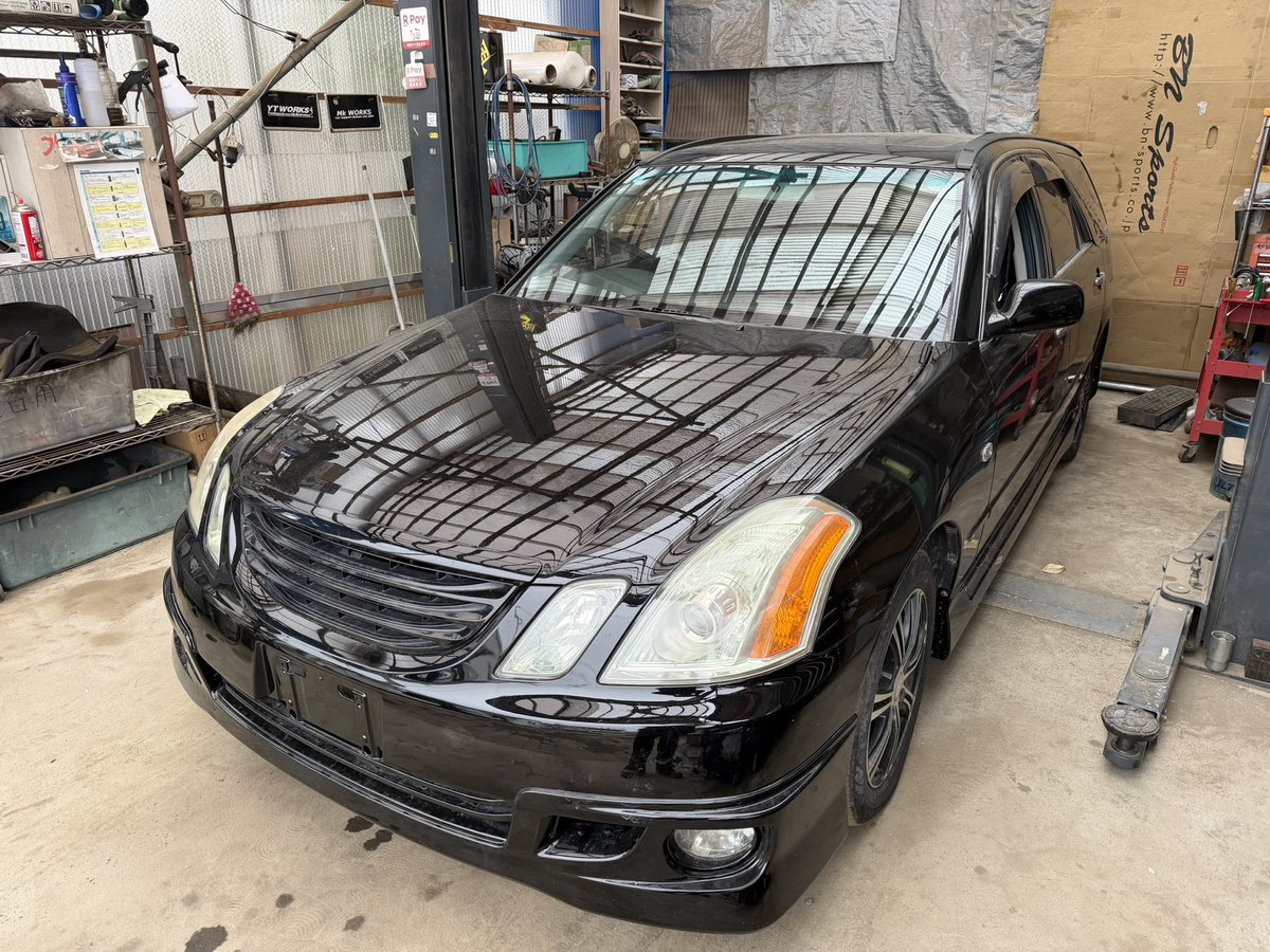 MkWORKS350's tweet photo. 街乗り用1JZ買った、サンルーフ付き
エンジン7万キロ台で時代錯誤 https://t.co/84ZoC823Xq