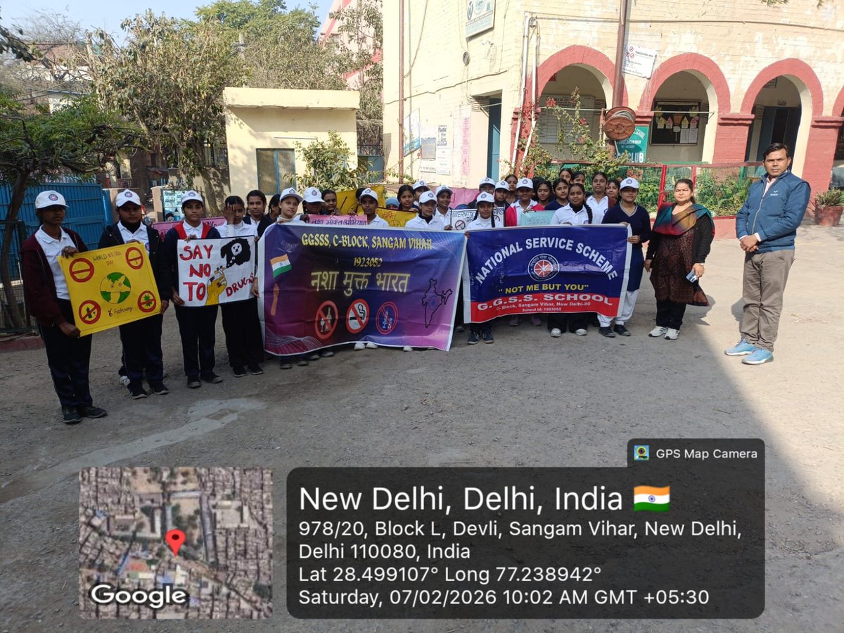 GGSSS C-Block Sangam vihar tweet media