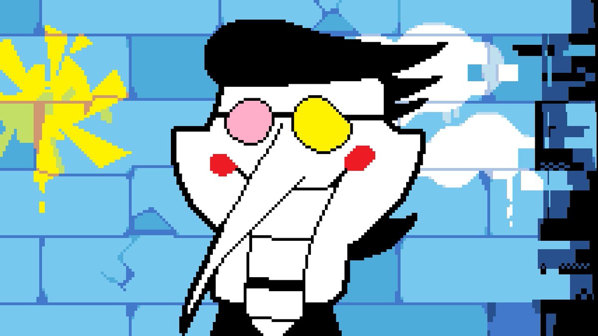 spatennabuttsex's tweet photo. Spamton G. Spamton donates $2 dollars to the LGBTQ+ community.
"LET ME IN!!!", he states. https://t.co/idgkAoo4DJ