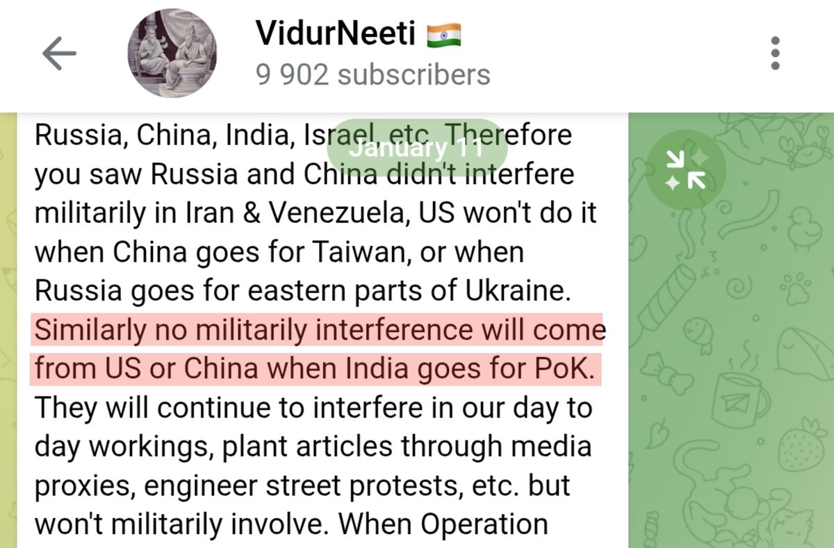 What was written on Jan 11, comes to fruition with US Trade Representative Office handle showcasing entire Kashmir as part of India.

Told you the current conflicts' intent is not full-fledged wars but setting up the New World Order (dedollarization).

As the US loses its