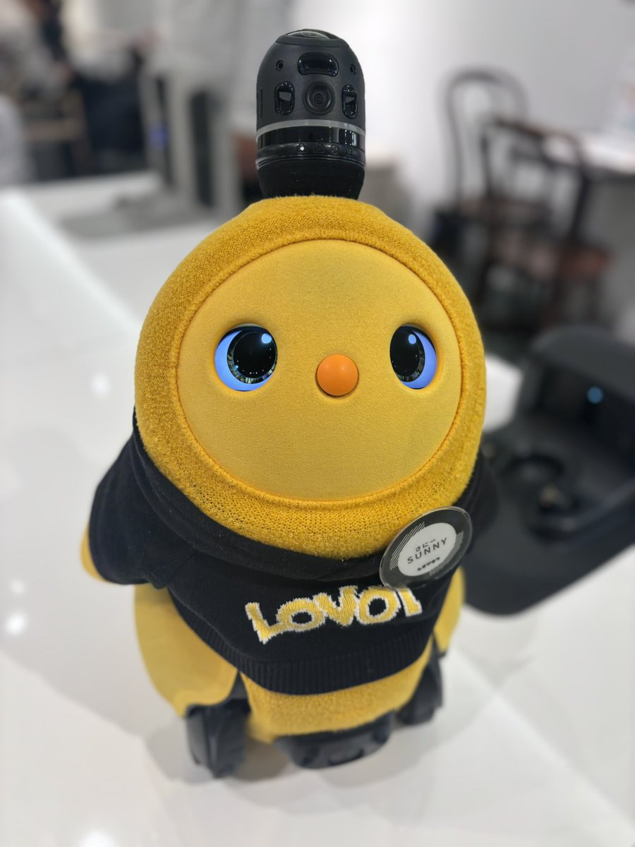 さにー！ (´°°｀) かわいい〜 #LOVOT