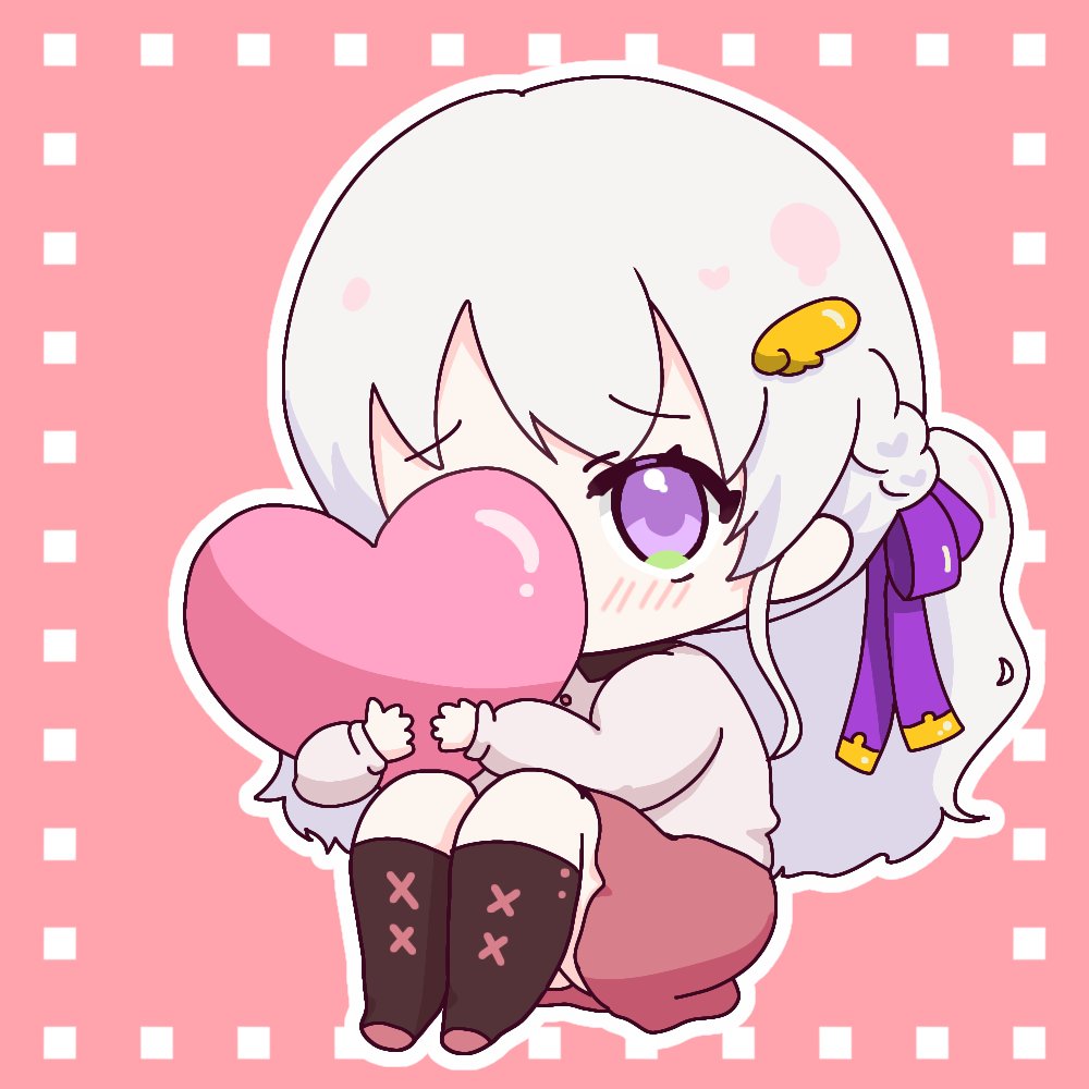 久しぶりのお絵描き！
素材お借りしました～！

#バレンタイントレス企画
