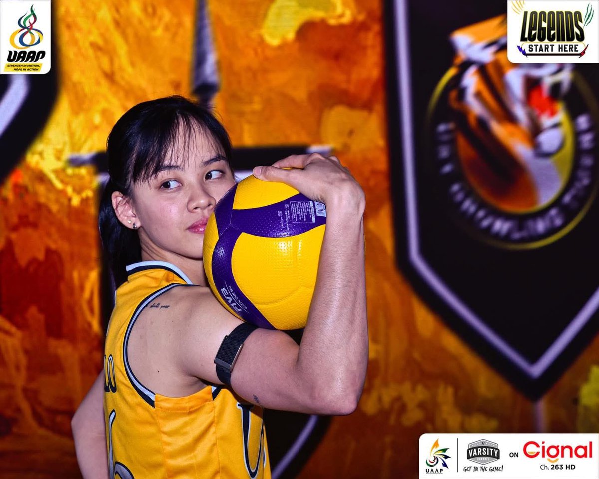 beb and dearest for uaap media day! 💘