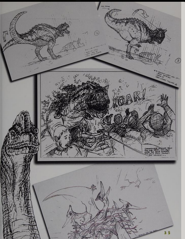 Rocky_ioa's tweet photo. Storyboards from Countdown to Extinction AKA Dinosaur https://t.co/yoyEBcjcoc