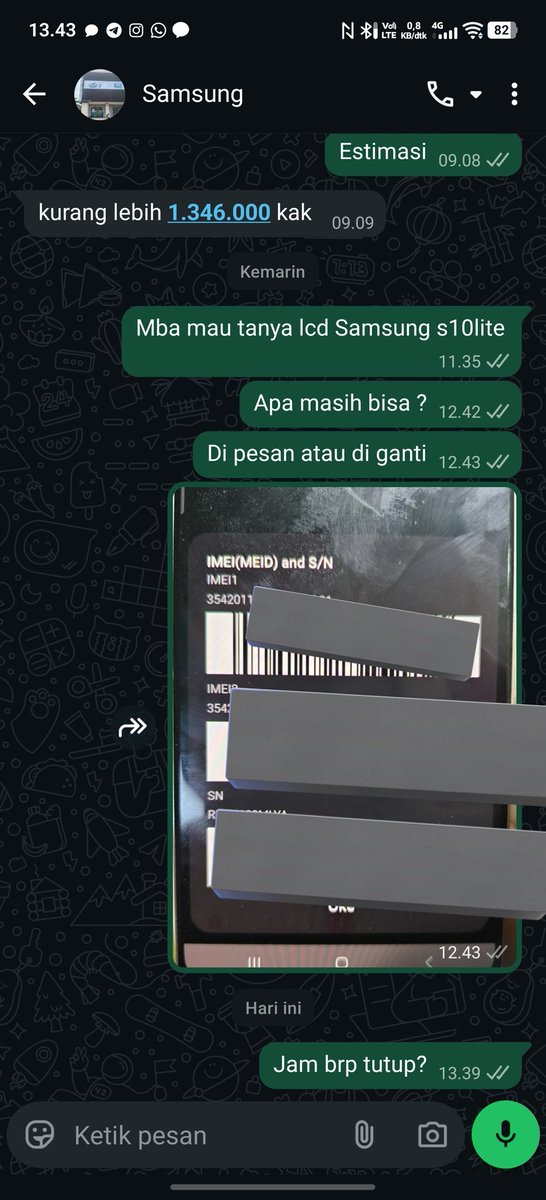 ariedarma1's tweet photo. @samsungID jarak saya dari rumah ke denpasar lumayan 20km, maka saya manfaatkan yg namanya teknologi jarak jauh yang berupa aplikasi namnya Whatsap fitur dan no hp Samsung service center tersedia tp tak pernah bermanfaat, jarang sekali di balas cb saya folow up aja deh https://t.co/fIzviaD2TP