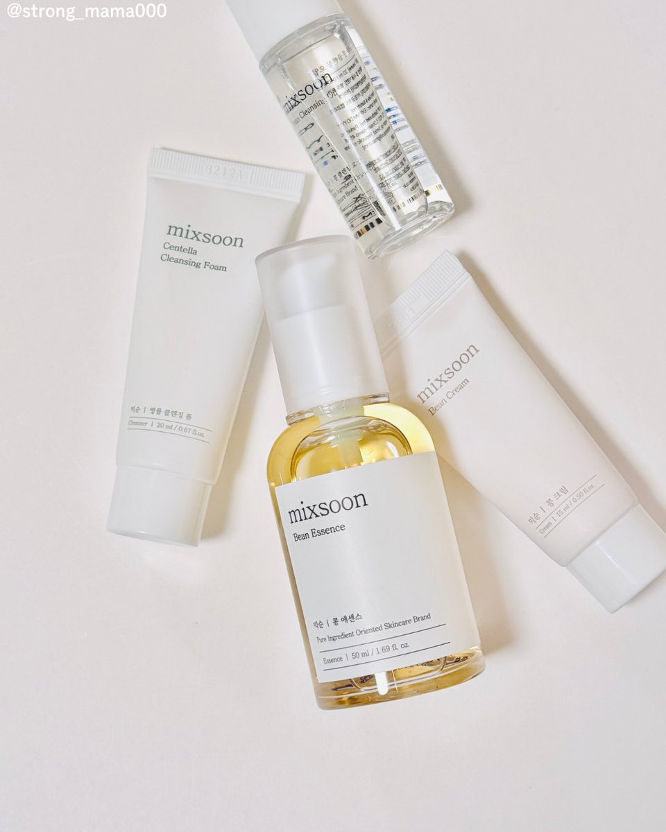 PR mixsoon🌼@mixsoon_jp 大豆トラベルセット ミクスンのスキンケア
