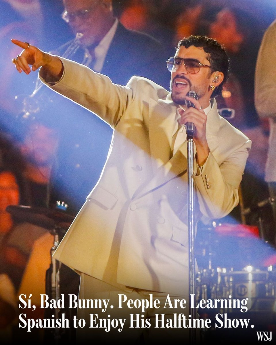 Since Bad Bunny released his debut album in 2018, he has entranced millions of fans who don’t know a lick of Spanish. 🔗 on.wsj.com/4a5eGbq