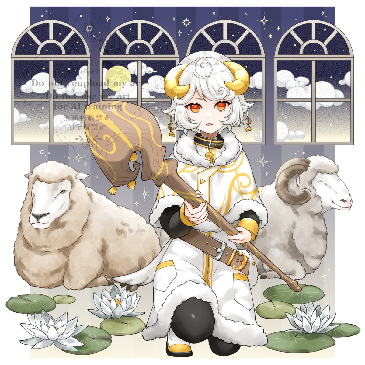 Skeb
描かせていただきありがとうございました🫧

🌼ヒツジグサ