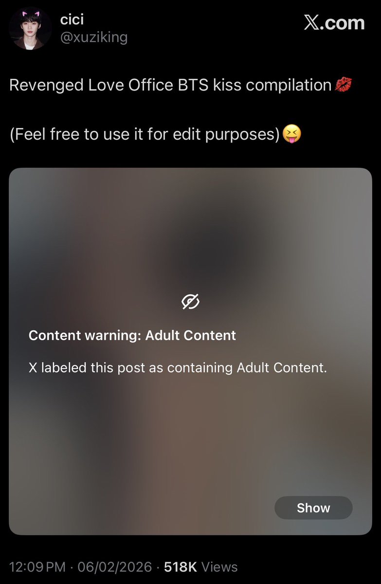 I’m closer to my shadowbanned era I guess