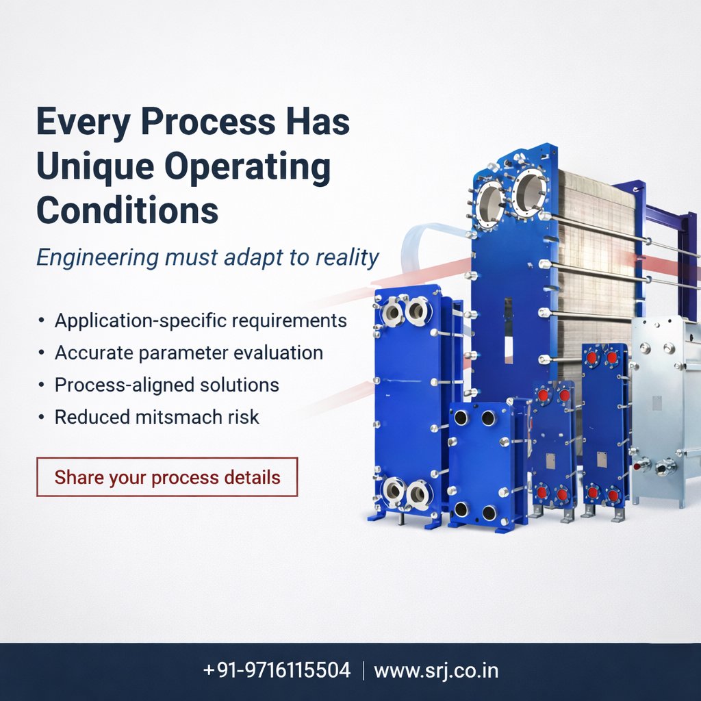 SRJ_Heatt_India's tweet photo. Every process has unique operating conditions.
Engineering must adapt to reality.
#ProcessEngineering #CustomEngineering #IndustrialSolutions #OperationalEfficiency #Manufacturing #EngineeringDesign #PlantPerformance #SRJEngineering https://t.co/cFWr452047