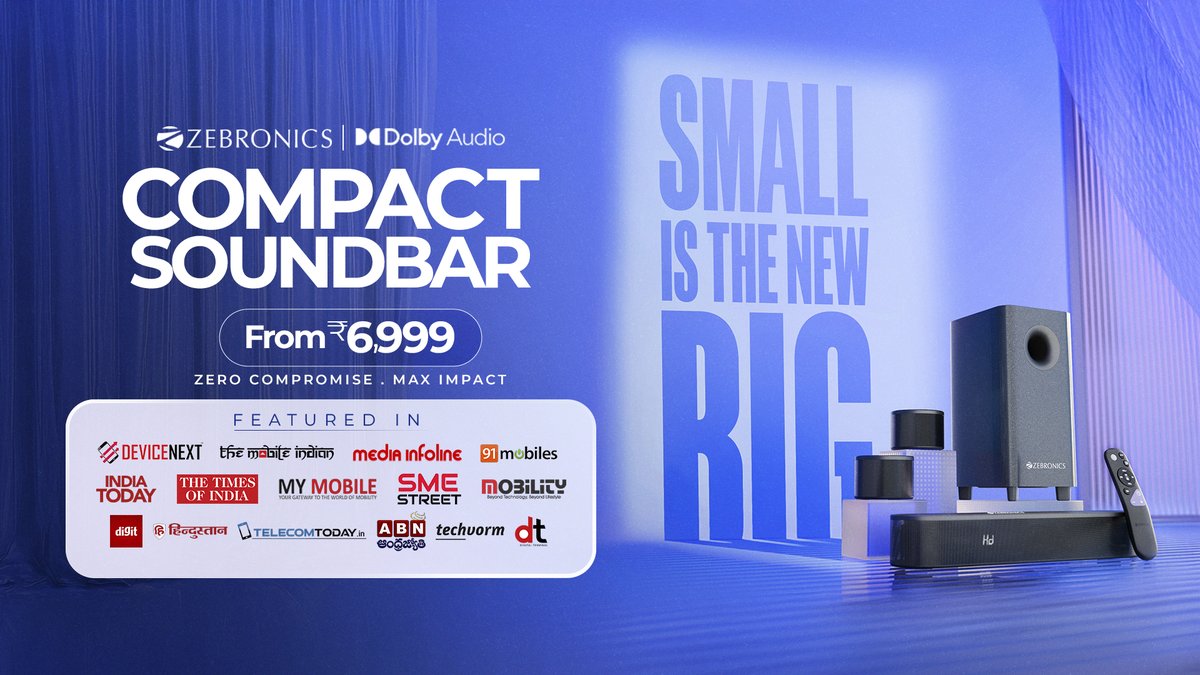 Zebronics tweet media