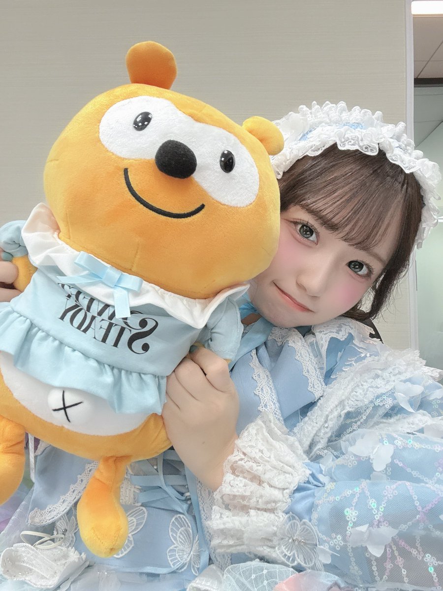 ま*る様 Pontaぬいぐるみ SWEET STEADY音井ver グッズお渡し会すごく楽しかった♪ ありがと!!₍ᐢ⓿ᴥ⓿ᐢ₎ 大きくて