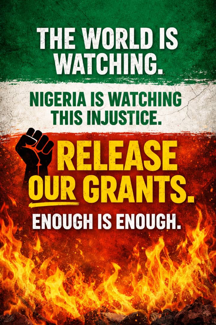 THE 2027 ELECTION WILL NOT BE DETERMINED BY SLOGANS ALONE,BUT BY RECORD BY WHO ACTED WHEN IT MATTERED MOST,

EVERYDAY OF DELAYS COST LIVES, DISBURSED THE GRANT NOW.

<a href="/NigeriaGov/">Government of Nigeria</a>
<a href="/cenbank/">Central Bank of Nigeria</a>
<a href="/IMFNews/">IMF</a>
<a href="/realDonaldTrump/">Donald J. Trump</a>
<a href="/UNICEF/">UNICEF</a>
<a href="/amnesty/">Amnesty International</a>
<a href="/AmnestyNigeria/">Amnesty International Nigeria</a>
<a href="/_AfricanUnion/">African Union</a>
<a href="/ecowas_cedeao/">Ecowas - Cedeao</a>