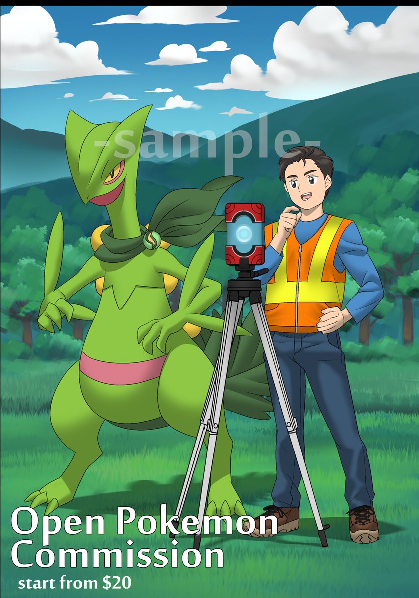 Open Pokemon Commission, you can DM me. #pokemon #opencommission #commission #art #anime