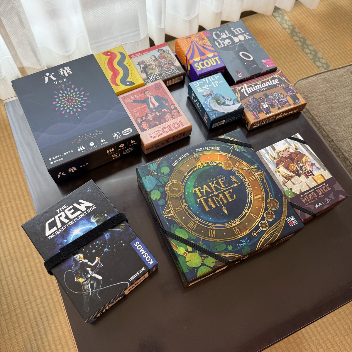 俺たちのボードゲーム合宿が始まる、、！！