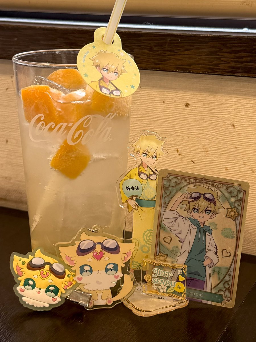 極楽湯満喫‼️みんな可愛すぎる。 ジェット先輩の湯にも入れた