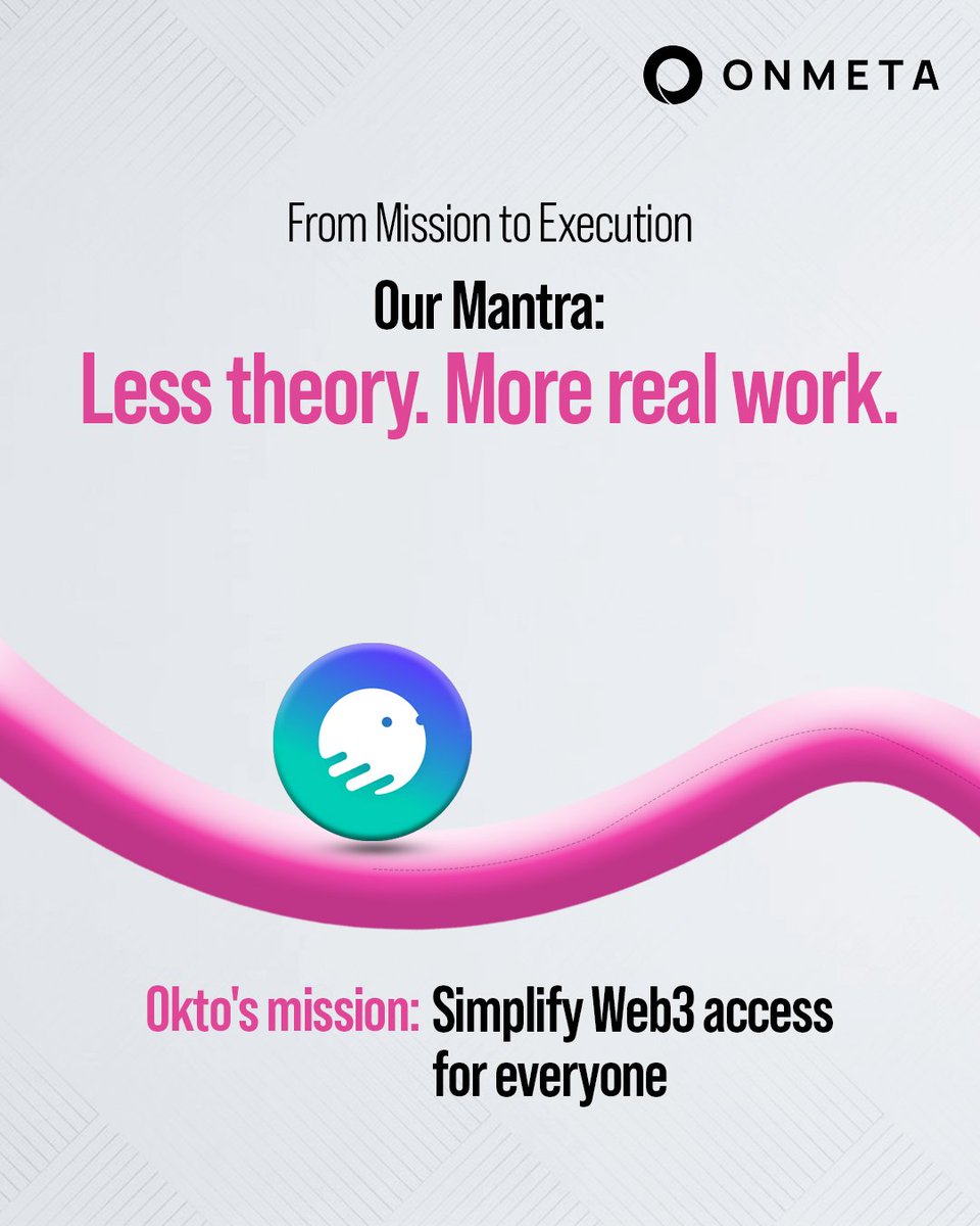 onmetahq's tweet photo. Seamless UPI on-ramps = simpler Web3 access.

OnMeta helps Okto bring their mission to life.

#OnMeta #Okto #Crypto #Web3 #Compliant #SeamlessPayments #OnRamp https://t.co/Wuhq646xuh