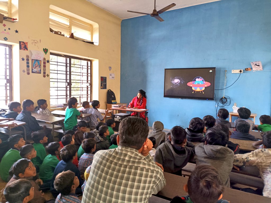 drkalamcsckheda's tweet photo. ๐ญ๐ฝ๏ธ Inspiring young learners through science!
Todayโs National Science Day Month Long Celebration at Kumar Primary School, Dabhan included an inspirational video show and Solar System activities, making science fun and meaningful. ๐๐
#ScienceDay #YoungMinds #ScienceActivities https://t.co/AyiCCpVXF4