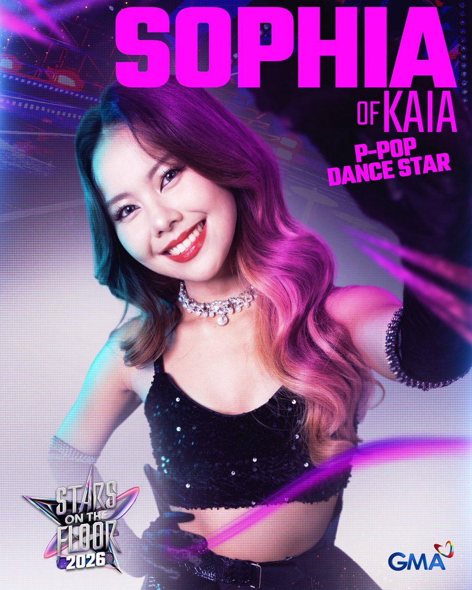 gmanetwork's tweet image. 𝗦𝗢𝗣𝗛𝗜𝗔 𝗢𝗙 𝗞𝗔𝗜𝗔 🔥

Sophia is KAIA’s 𝗾𝘂𝗶𝗲𝘁 𝗽𝗼𝘄𝗲𝗿𝗵𝗼𝘂𝘀𝗲, backed by nearly a decade of competitive dance experience. She brings precision, musicality, and 𝘇𝗲𝗿𝗼 𝘄𝗮𝘀𝘁𝗲𝗱 𝗺𝗼𝘃𝗲𝗺𝗲𝗻𝘁𝘀 𝗼𝗻 𝘁𝗵𝗲 𝗳𝗹𝗼𝗼𝗿!

Catch her on #StarsOnTheFloor 2026,…