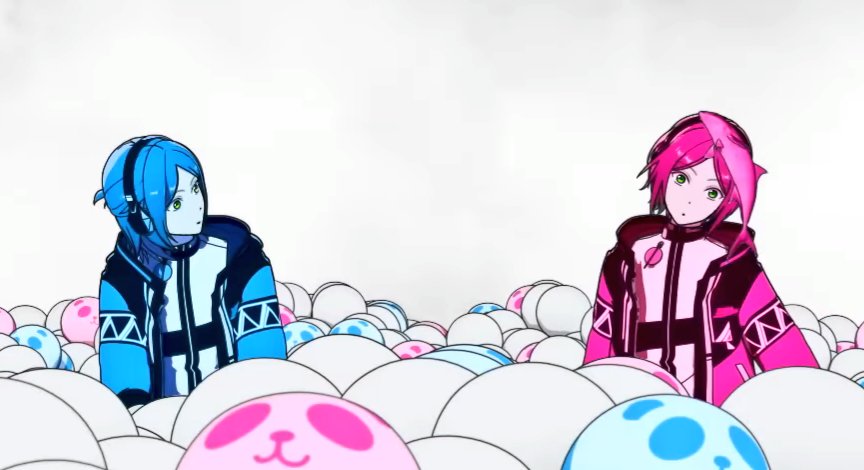 S2wink_P's tweet image. 이거 너무 귀여움 유우타 히나타군 빤히빤히 보고있고 형은 지금 아방방함