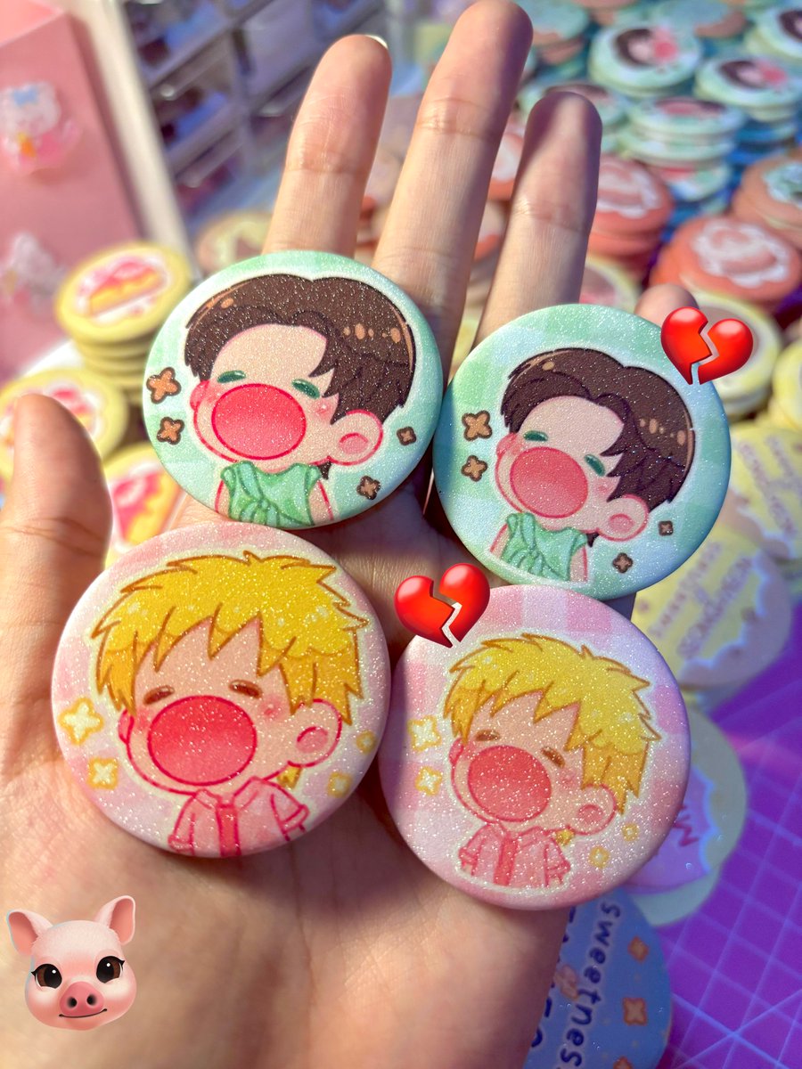 wiwailab's tweet photo. UPDATE INFO 📢‼️

buat yang ikut PO Sweetness of Cortis button pin, mohon maaf membuat kalian jadi menunggu lama 🥺🙏🏻

barusan pin nya sampai ke wiwai lab, tapi ternyata ada kesalahan cetak 😭 https://t.co/lyN5cAF92u