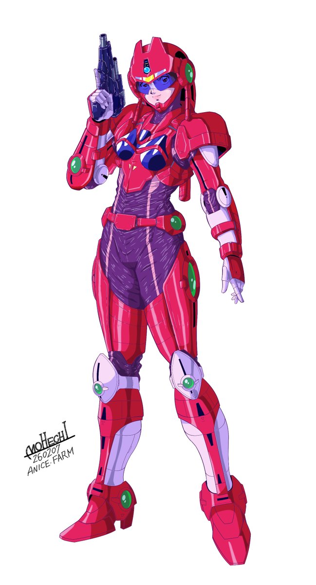 まるまる（感謝）/4 アニス、バルテクタースタイル。せっかく全身描けたから自分で欲しくて