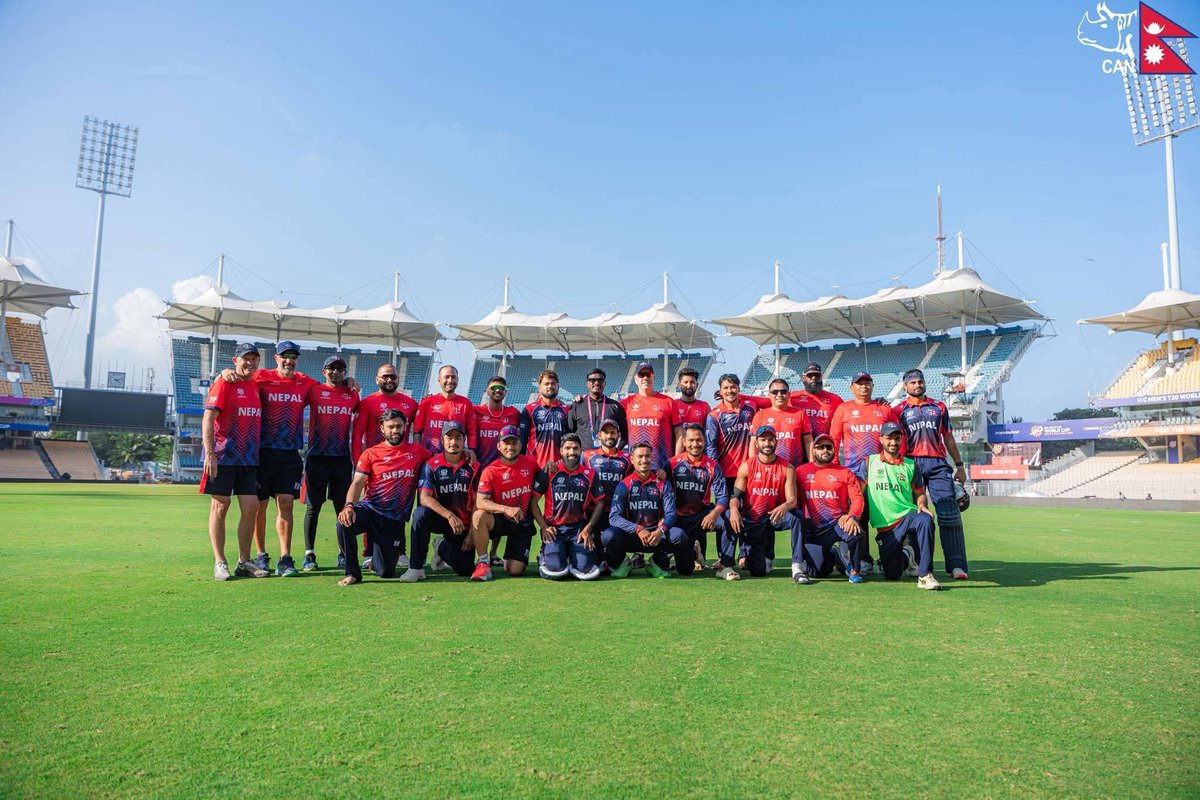 firojstha's tweet photo. Season of Cricket Begins...It's Time for T20 World Cup Cricket 2026 [7th Feb - 8th Mar 2026 India &amp; Srilanka] &amp; Good Luck to Nepalese Cricket Team... https://t.co/dUxSNN0t4e