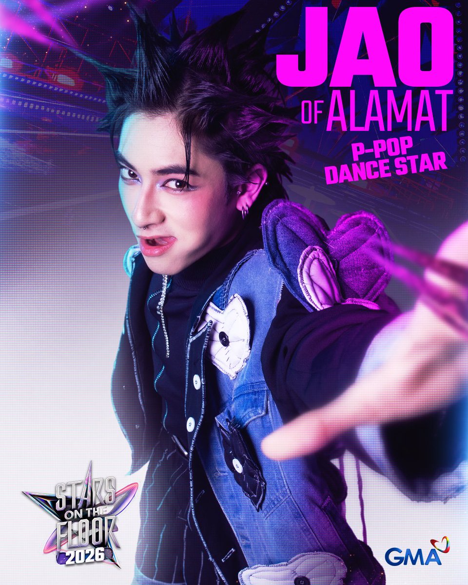𝗝𝗔𝗢 𝗢𝗙 𝗔𝗟𝗔𝗠𝗔𝗧 🔥

Jao dances with joy, personality, and 𝗽𝗶𝗻𝗸 𝗳𝗶𝘁𝘀 for instant serotonin. It’s no surprise he’s a 𝗣𝗣𝗢𝗣 𝗠𝗮𝗹𝗲 𝗗𝗮𝗻𝗰𝗲𝗿 𝗼𝗳 𝘁𝗵𝗲 𝗬𝗲𝗮𝗿 𝗮𝘄𝗮𝗿𝗱𝗲𝗲! 

Catch him on #StarsOnTheFloor 2026, this February 15, 7:15 PM on GMA! 🌟