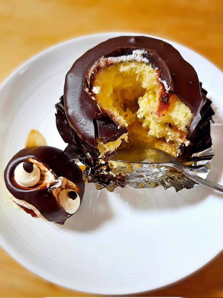 たまに食べると、ものすごく美味い
大友パン店の｢たぬきケーキ｣。
たまに食べたから、
ものすごく美味かった。
たまに食べたくなるから、
ずっと続けてほしい。
📣ギャーーーーーーーーーっ‼️‼️‼️
#大友パン店　#あたいらの大友
#たぬきケーキ　#大友のたぬき
#昭和しか勝たん
<a href="/ootomopanten/">大友パン店☆お知らせ</a>