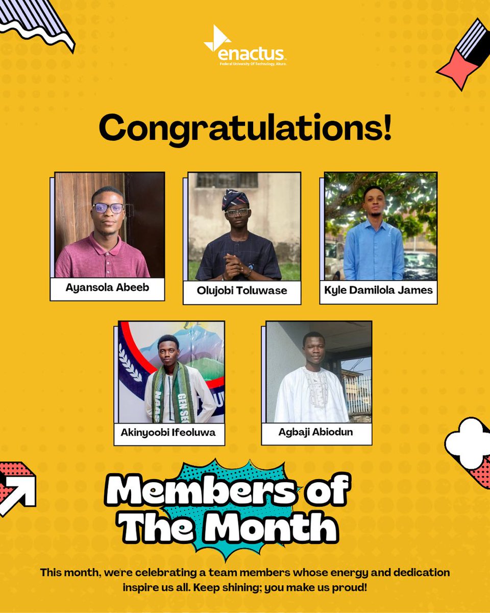 ENACTUS FUTA tweet media