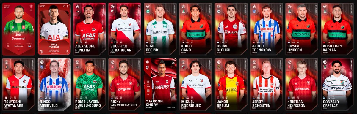 Retweet / Like would mean a lot!😊

WE'RE BACKKKK!😍

Just bought this gallery, with some interesting cards, you can see the players below!😊

I am still buying Limited 🟡, Rare 🔴, Superrare 🔵 and unique 🟣 Bundles/Galleries!

𝐇𝐢𝐠𝐡 funds available! 💰
Message me if your