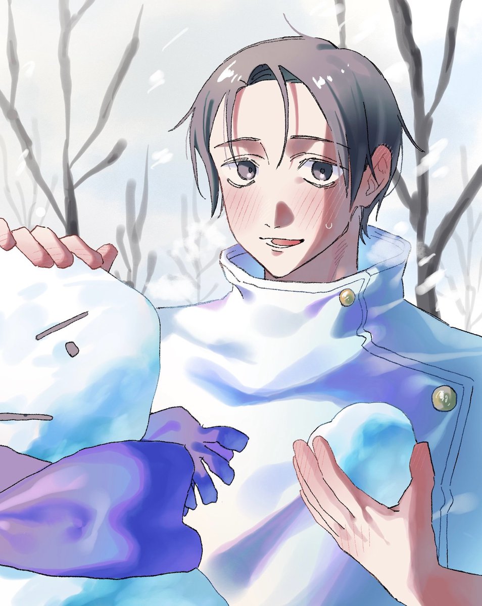 一人でめっちゃデカい雪だるま作ってそう
 #yutaokkotsu #jjk
