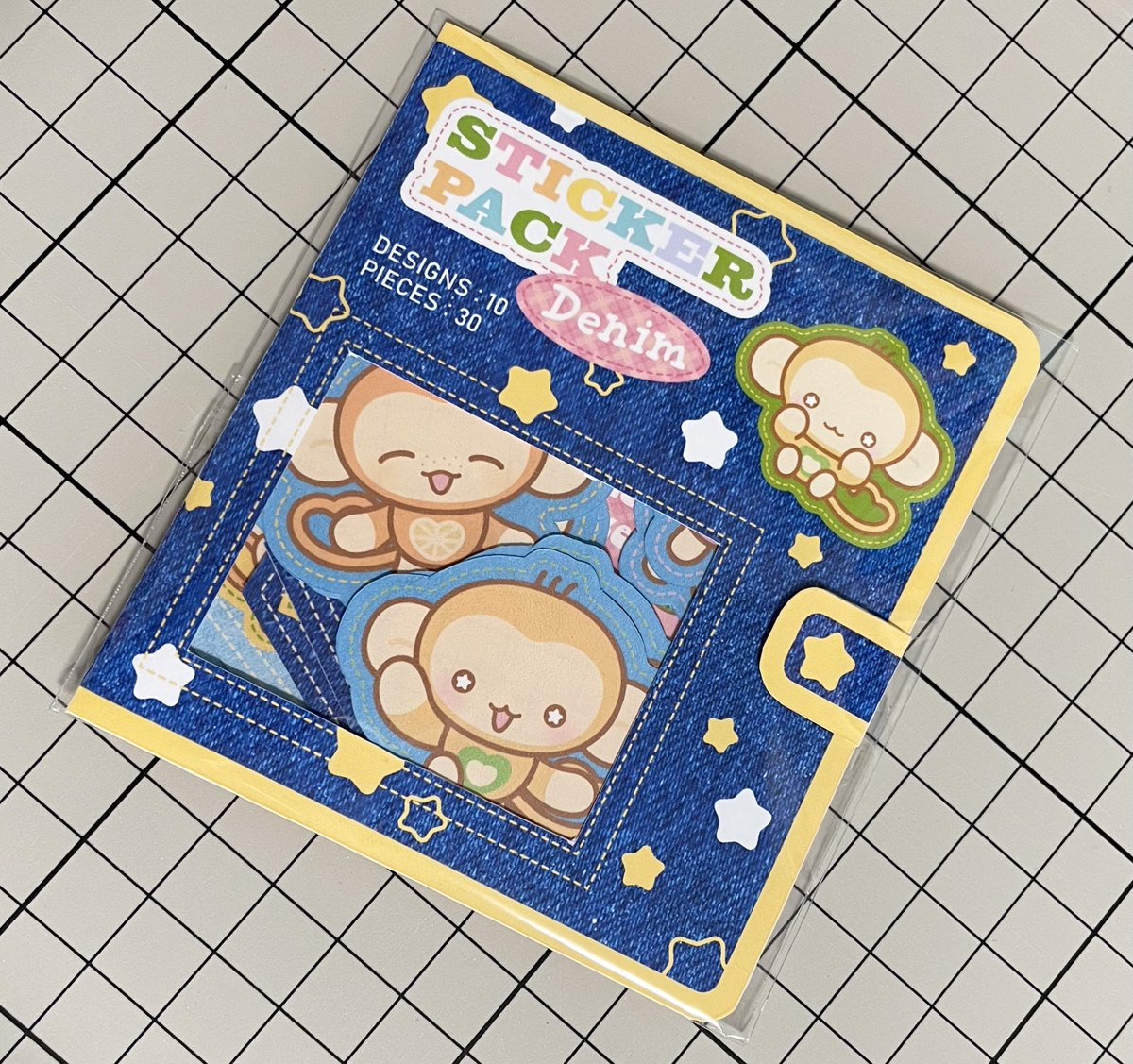 デニムバインダーみたいなパッケージにしてみました