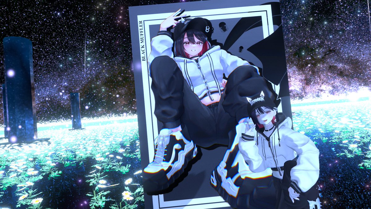 VRC_Muffler's tweet photo. サプライズ嬉しすぎた～！！描いてもらったイラストもいただいたお花もみんなで撮った写真も全部大事にします😢
みんな本当にありがとう！！🙏🙏🙏 https://t.co/NWImEv6PlP