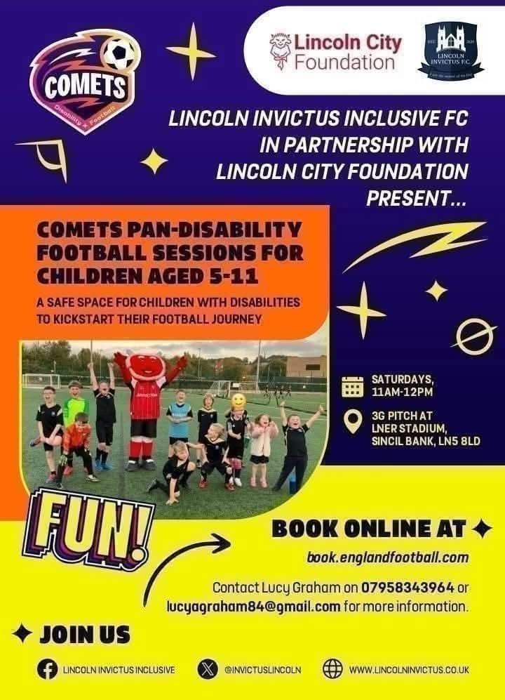 Lincoln Invictus Inclusive FC tweet media