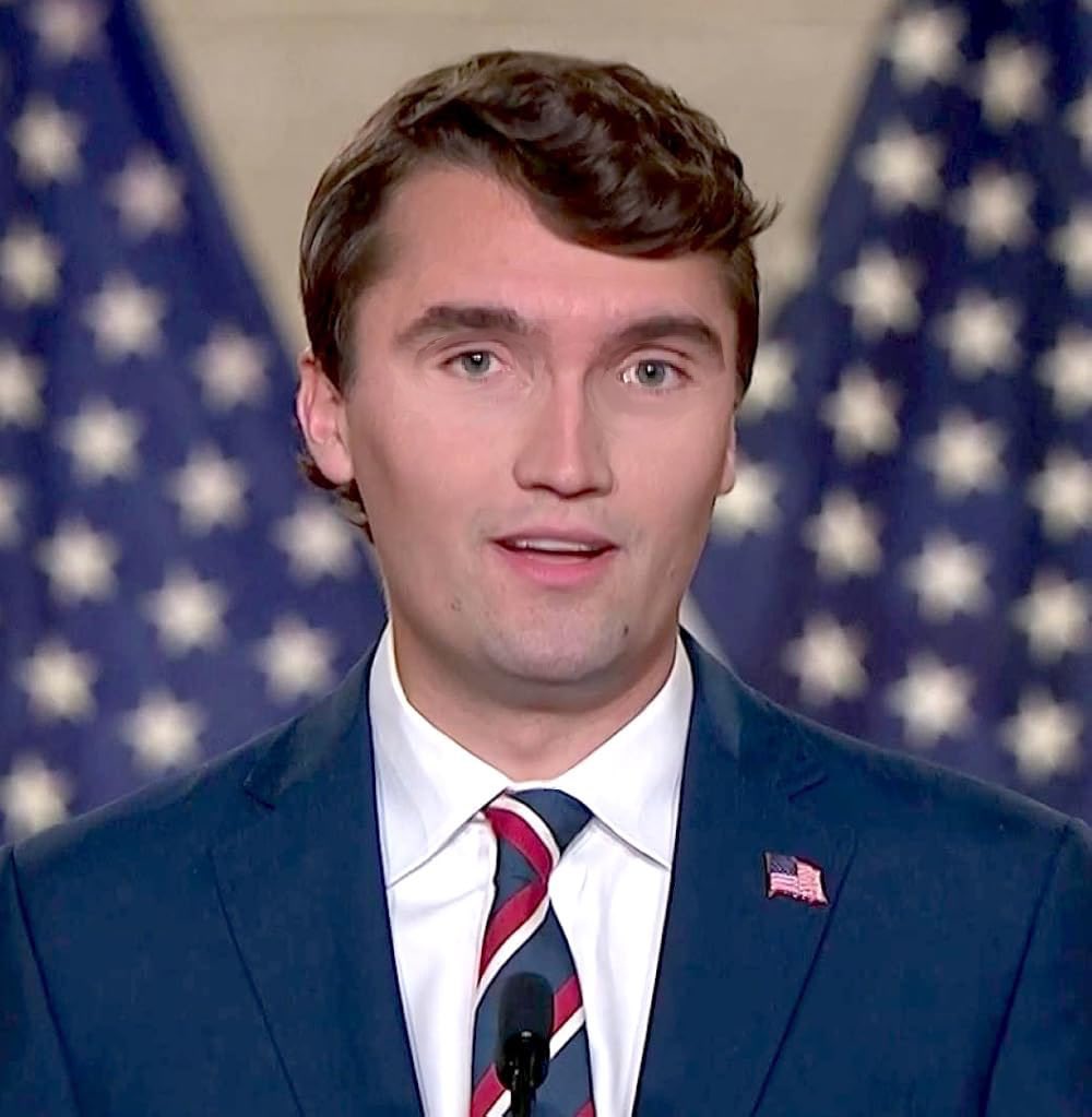 bloodiacs's tweet image. no matter how hard i try, i cant make charlie kirk look normal