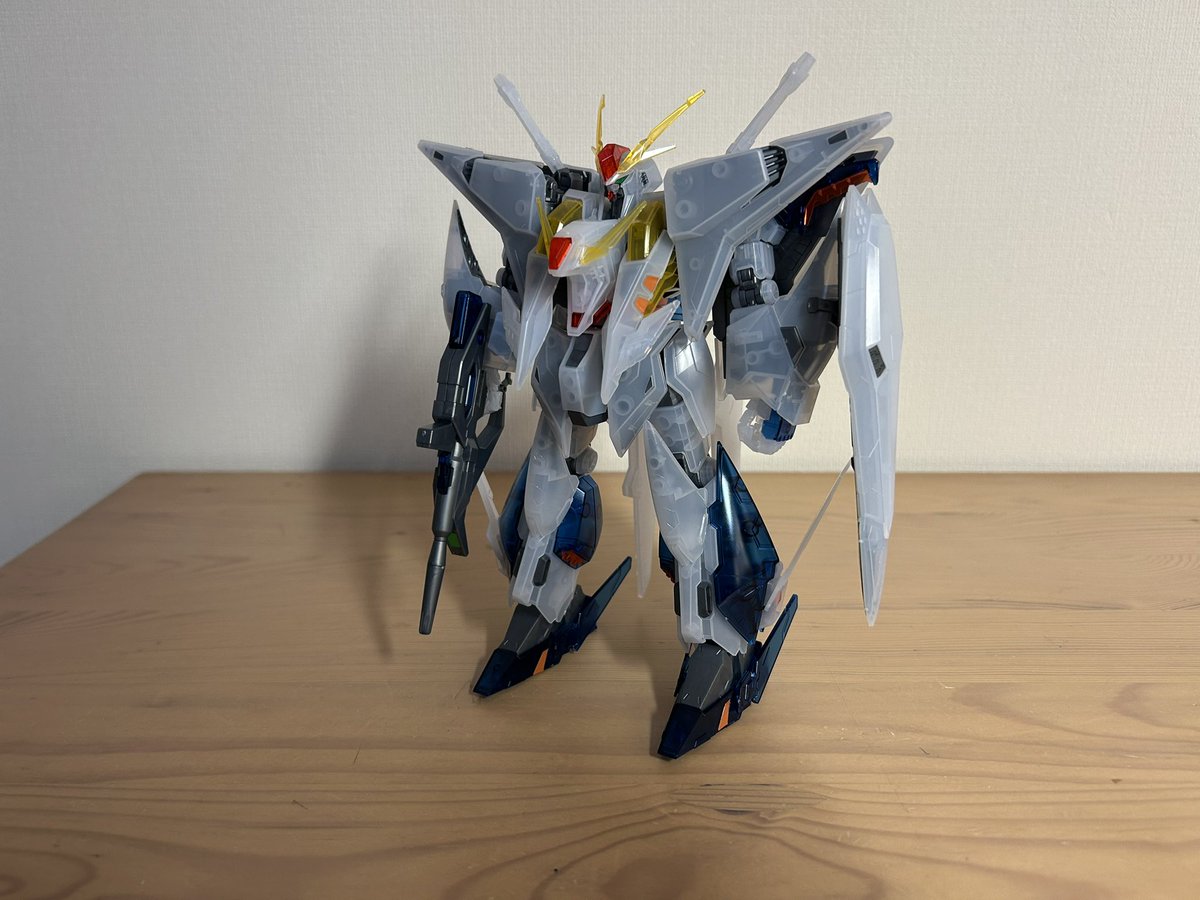 映画館限定のhg Ξガンダムクリアカラー組みました！めっちゃかっこいい