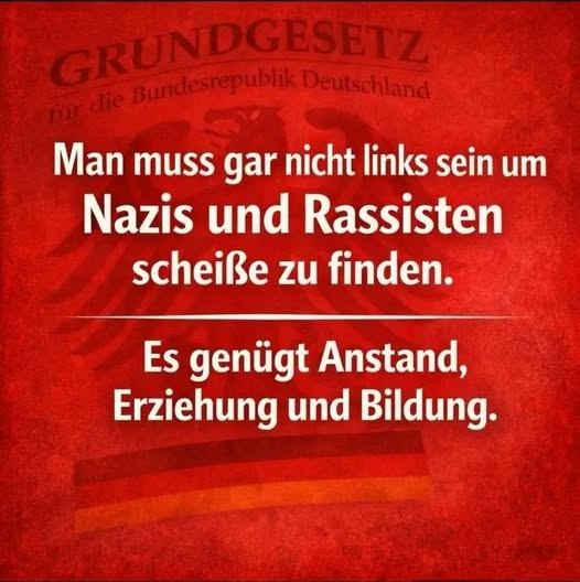 Guten Morgen liebe Demokrat*innen☕️Gestern wurde J.D. Vance in Italien ausgebuht. Ein starkes Zeichen für die Demokratie😊Habt jetzt ein schönes Wochenende und verteidigt die Demokratie auch hier auf X, gerade hier! Bleibt laut und lasst euch nicht von braunen Würstchen ärgern😊