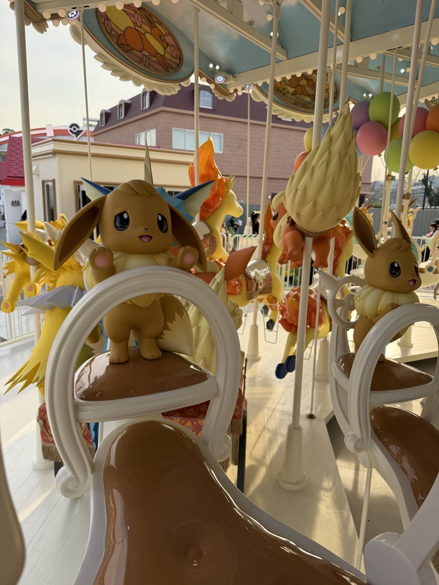 ブイブイヴォヤージュのブイズたちは、乗り終わった後に少し時間