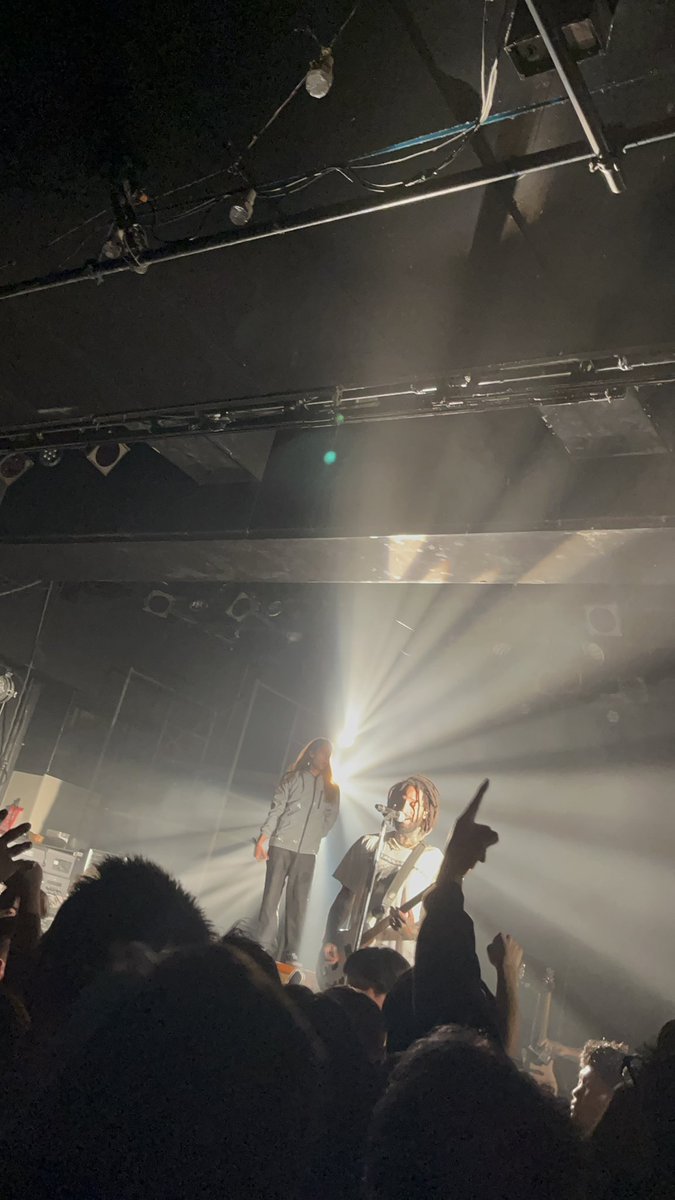 lickgallagher's tweet photo. デビューした時から聴いてたHouse of protection
リキッドとブレアで見れてよかった https://t.co/8UO2SxVMmx