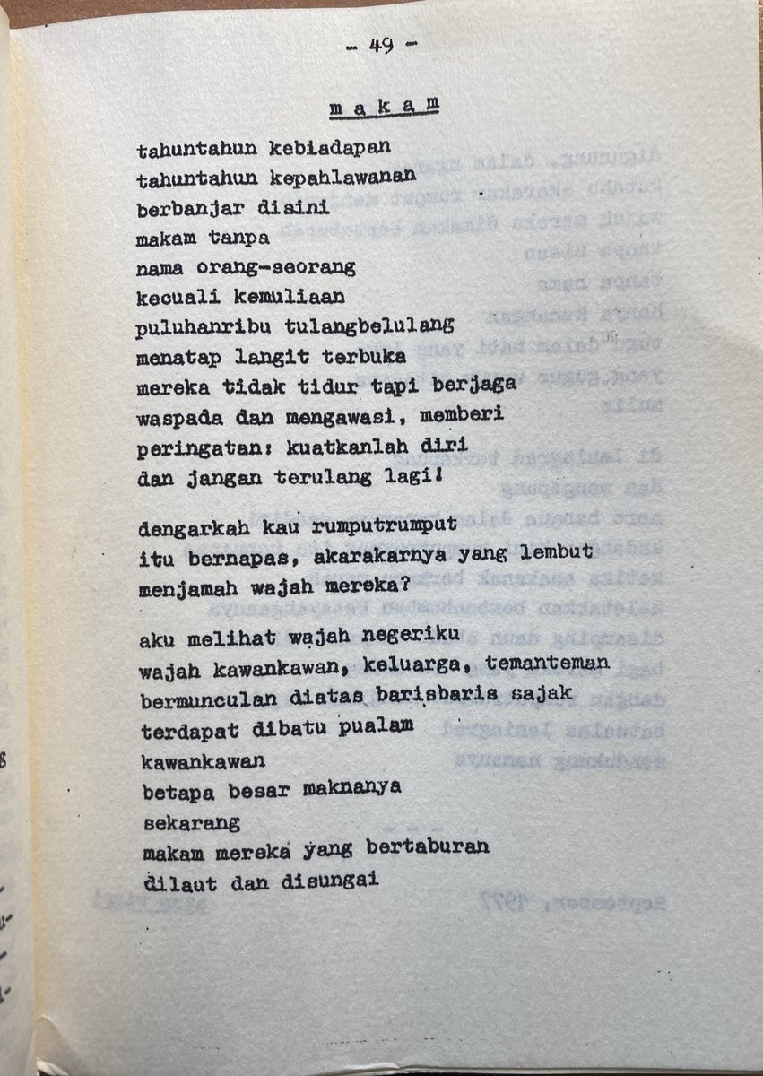 Antara tahun 70-an sampai 90-an, para eksil di Moskow rutin menerbitkan majalah bulanan bernama Tekad Rakyat. Ukuran majalahnya sekecil buku saku pramuka. Di beberapa edisi, ada puisi Agam Wispi.

Setahu saya belum ada yg menulis disertasi soal ini. Di Moskow ada ratusan edisi.